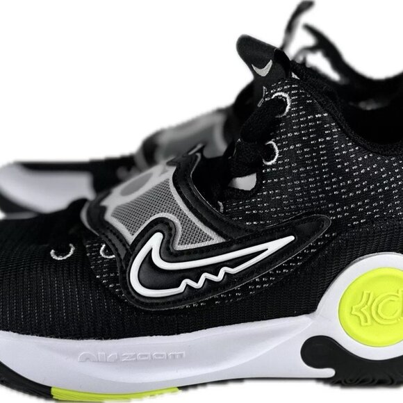 Nike KD Trey 5 X Black White Volt Shoes DD9538 007 Kevin Durant Men Size 10.5 - Picture 6 of 7